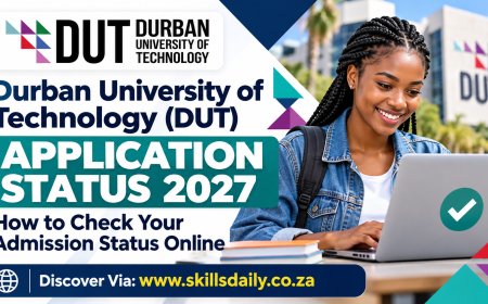 Durban University of Technology (DUT) Application Status 2027: How to Check Your Admission Status Online
