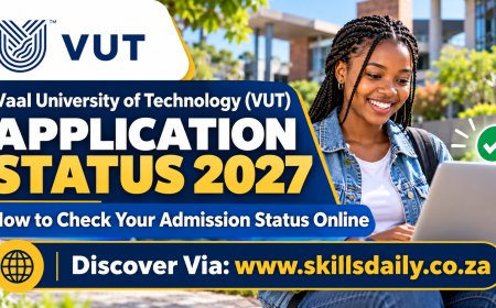 Vaal University of Technology (VUT) Application Status 2027: How to Check Your Admission Status Online