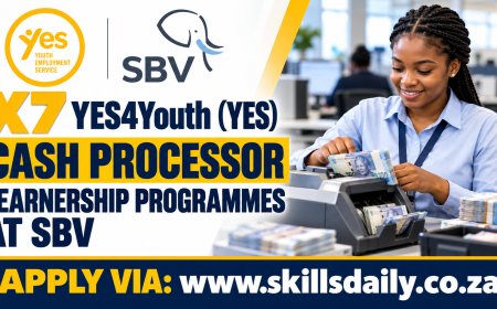 X7 YES4Youth (YES) Cash Processor Learnership Programmes at SBV