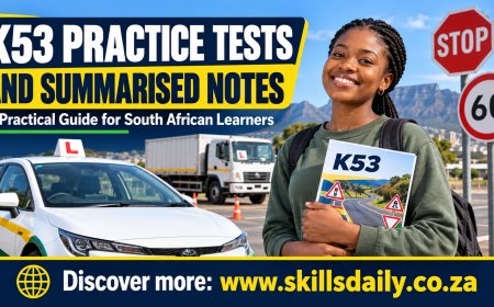 K53 Practice Tests and Summarised Notes: A Practical Guide for South African Learners