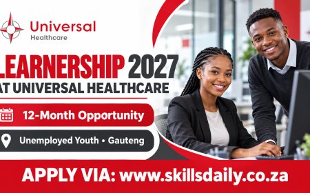 Learnership 2027 at Universal Healthcare: 12-Month Opportunity for Unemployed Youth in Gauteng