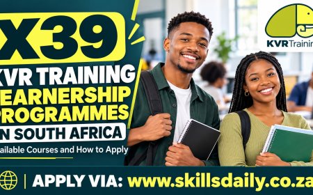 X39 KVR Training Learnership Programmes in South Africa: Available Courses and How to Apply