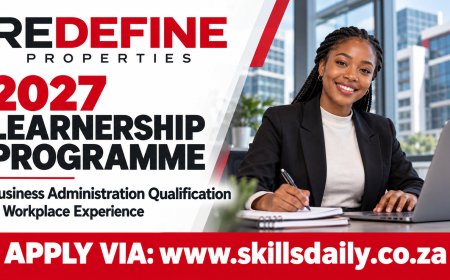 Redefine Properties 2027 Learnership Programme: Apply for a Business Administration Qualification and Workplace Experience