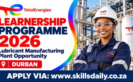 TotalEnergies Learnership Programme 2026: Lubricant Manufacturing Plant Opportunity in Durban