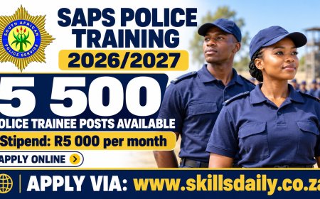 5 500 Police Trainee Posts Available – Apply HERE: SAPS Training