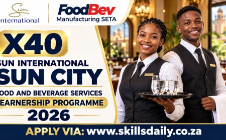 X40 Sun International Sun City Food and Beverage Services Learnership Programme 2026