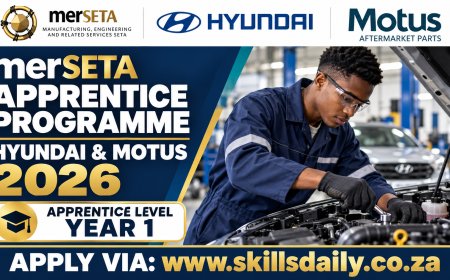 merSETA Apprentice Programme at Hyundai and Motus 2026: Apprentice Level Year 1
