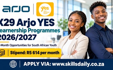 X29 Arjo YES Learnership Programmes 2026/2027: 12-Month Opportunities for South African Youth