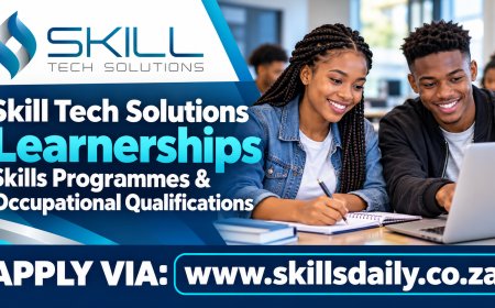 Skill Tech Solutions Learnerships, Skills Programmes and Occupational Qualifications