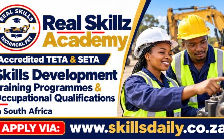 Real Skillz Academy: Accredited TETA and SETA Skills Development, Training Programmes and Occupational Qualifications in South Africa