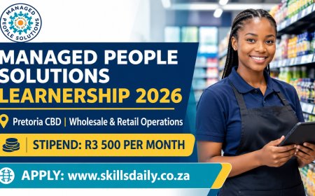 Managed People Solutions Learnership Programme 2026 in Pretoria CBD: Apply