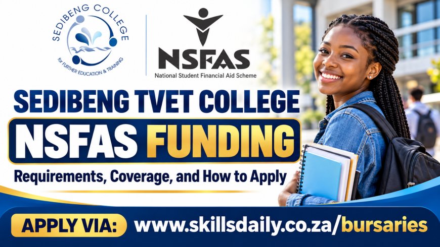 Sedibeng TVET College NSFAS Funding: Requirements, Coverage and How to Apply