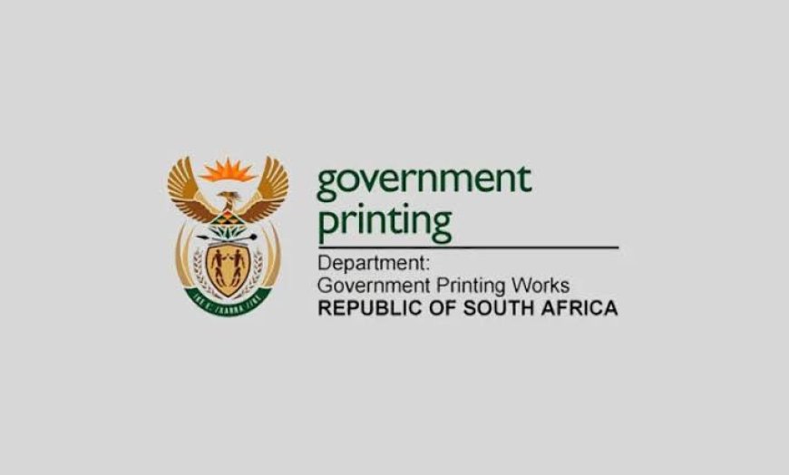Government Printing Works X44 Internship Posts 2027–2029: Earn R8 174.75 Monthly While Gaining Workplace Experience