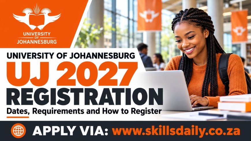 University of Johannesburg (UJ) 2027 Registration: Dates, Requirements and How to Register