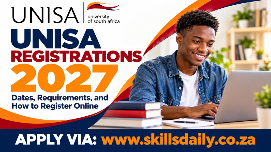 UNISA Registrations for 2027: Dates, Requirements and How to Register Online