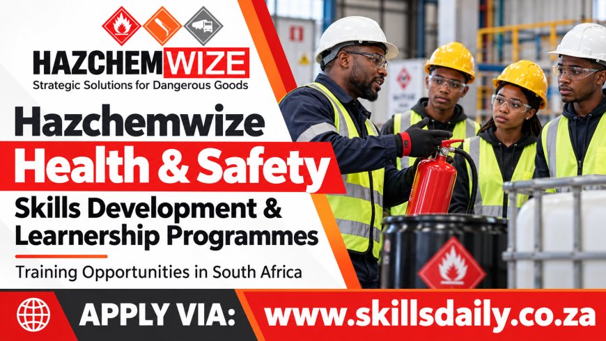 Hazchemwize Health and Safety Skills Development and Learnership Programmes: Training Opportunities in South Africa